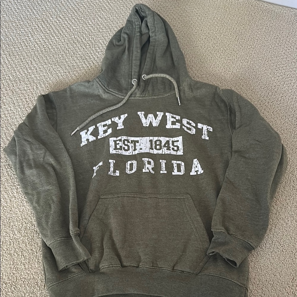 Key West Florida Green Hoodie
